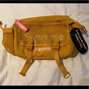 Supreme (2/2020 drop) gold waist bag